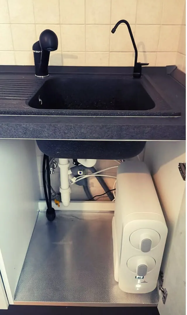 Depuratore acqua installato per la prova gratuita